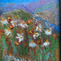 Poppies and daisies by beck original black framed oil painting