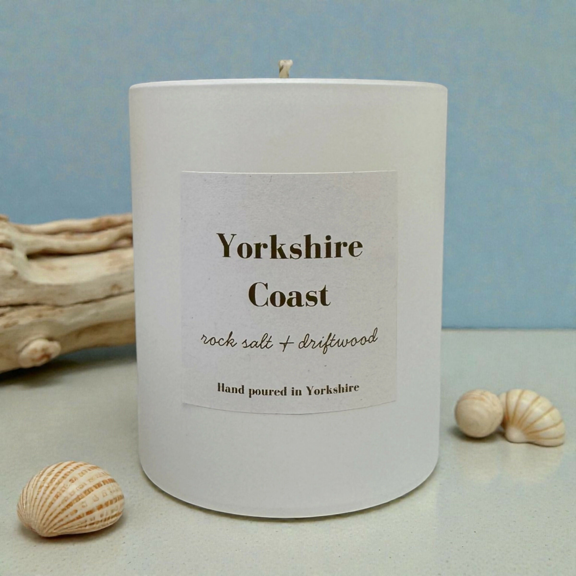 Yorkshire Coast - Rock Salt and Driftwood Candle - 160g