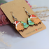 Christmas Capybara Earrings