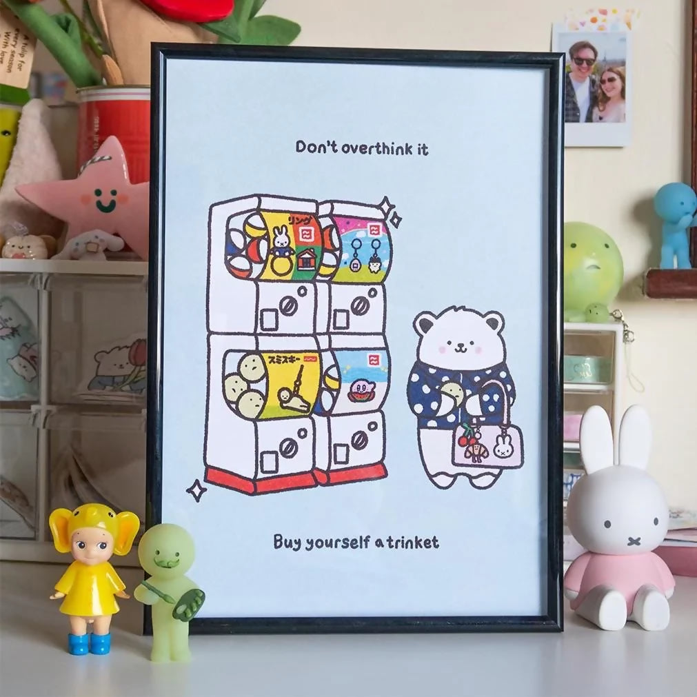 Buy Yourself a Trinket A4 Art Print