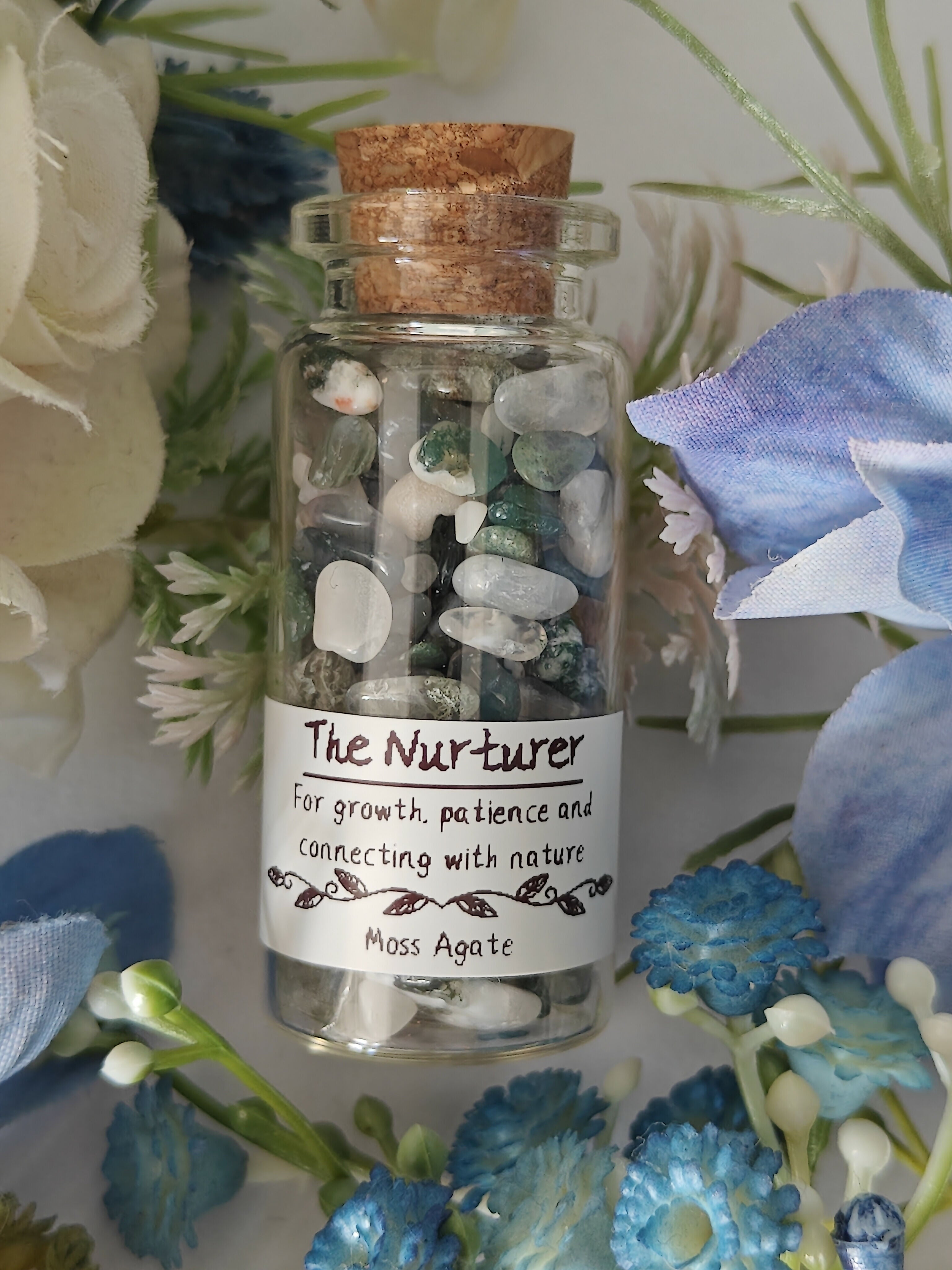 The Nurturer Crystal Intention Jar