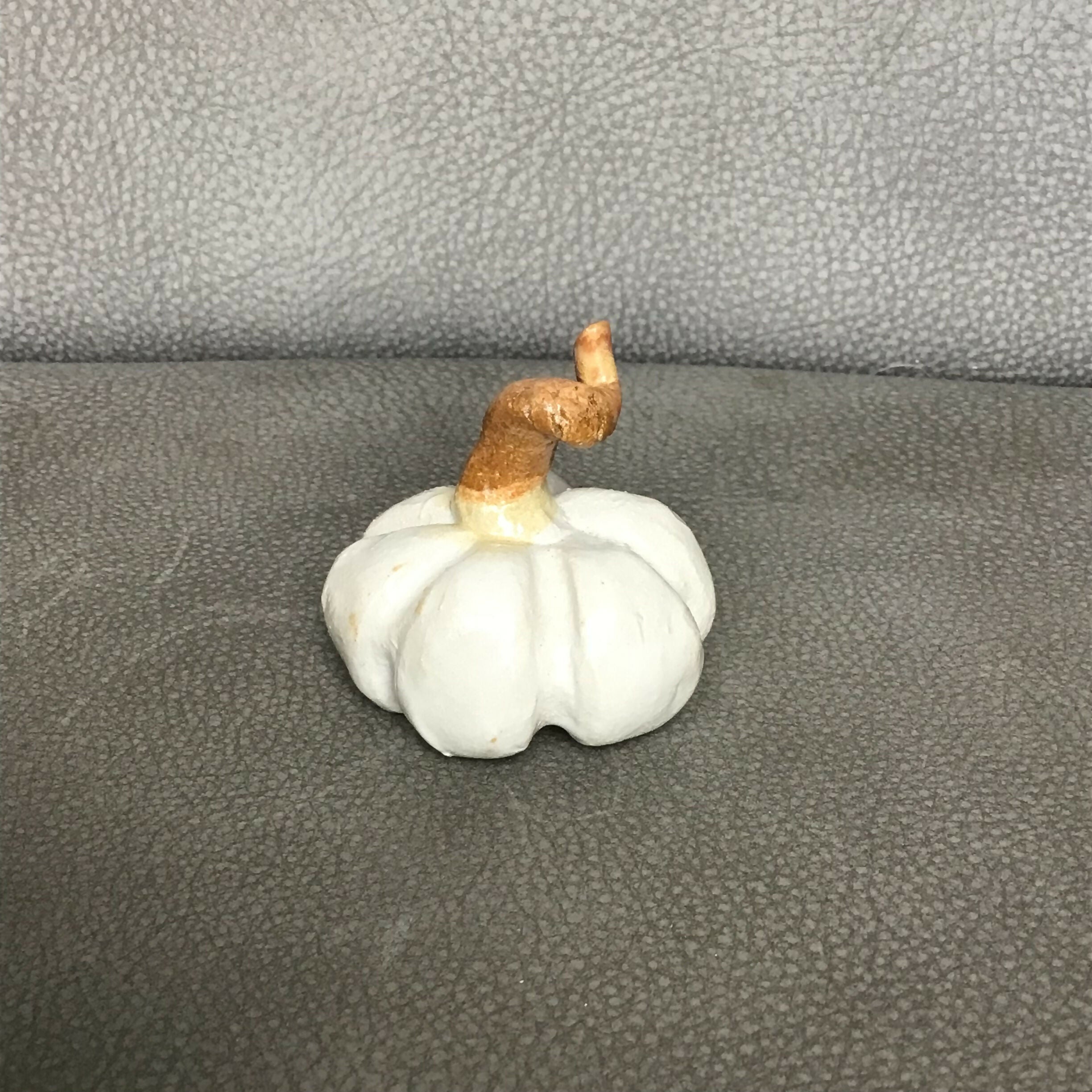 Ceramic Sculpted Pumpkin