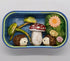Toadstool and Hedgehog Desk Pet/Buddy Tin