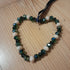 Love Token/Tree Jewellery with Faceted Glass Beads on Pure Copper Wire.
