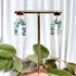 Aqua Collection - Arch Polymer Clay Earrings