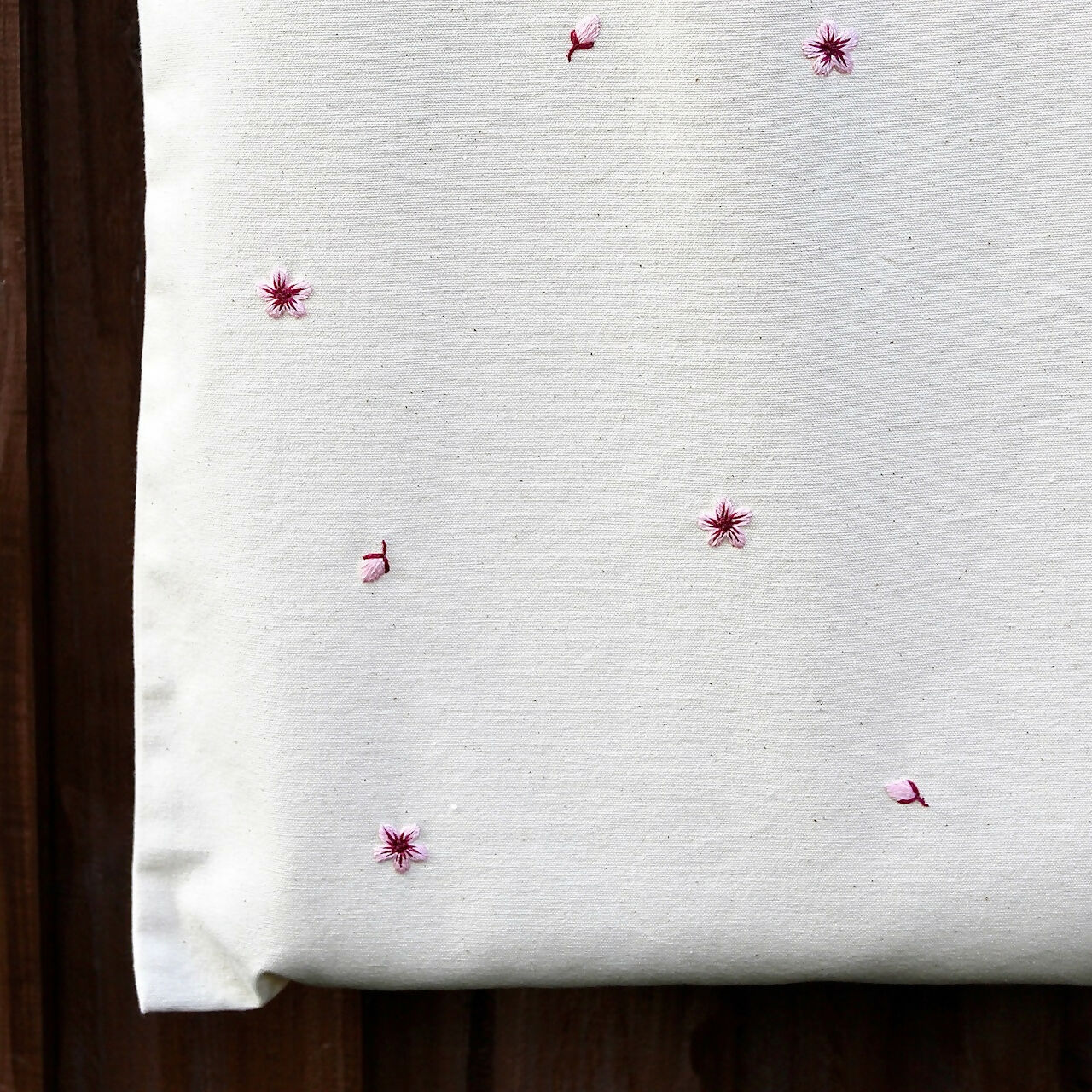 Blossom Embroidered Tote