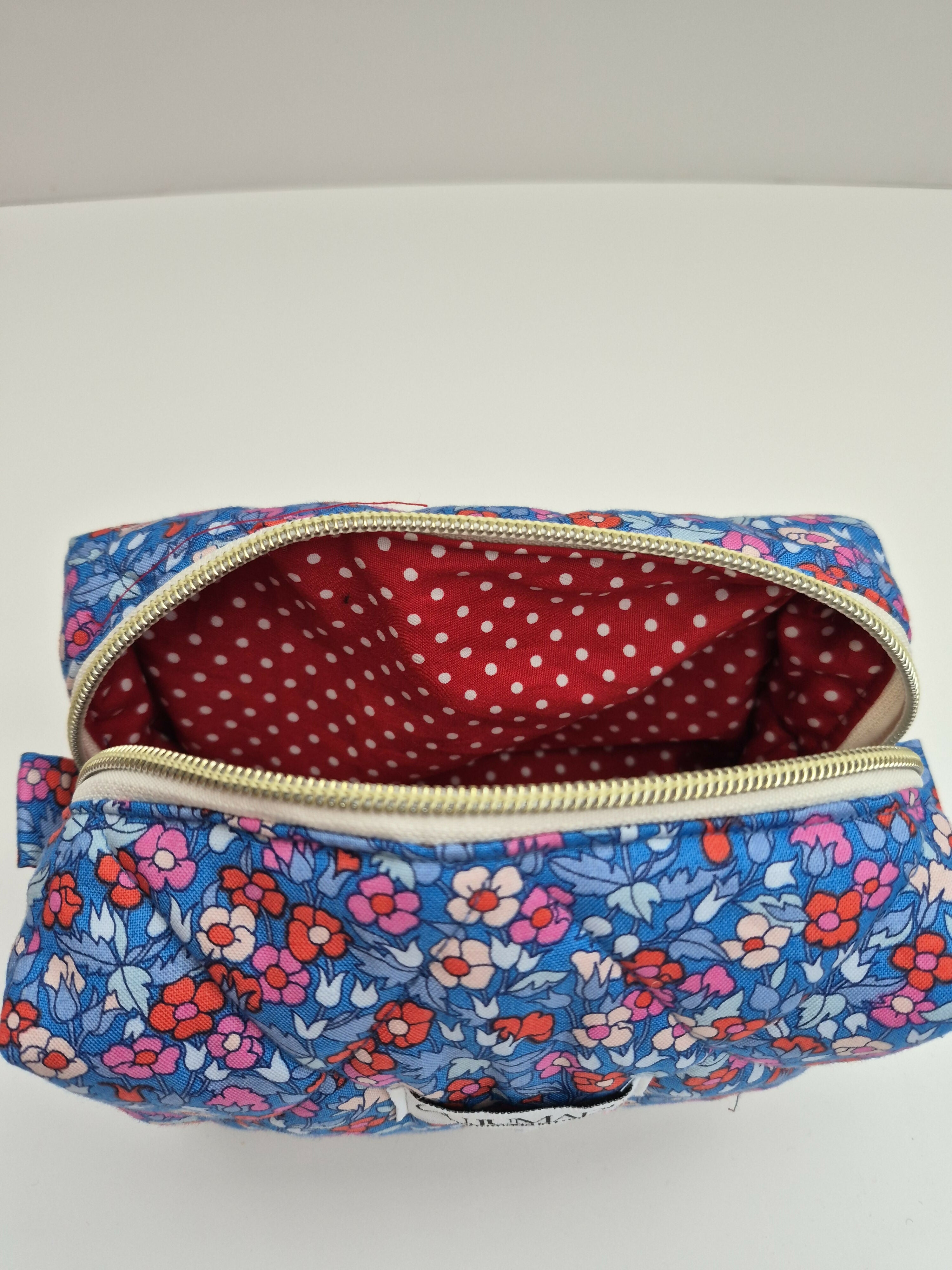 Quilted Makeup Pouches