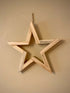Wooden Decorative Christmas Star