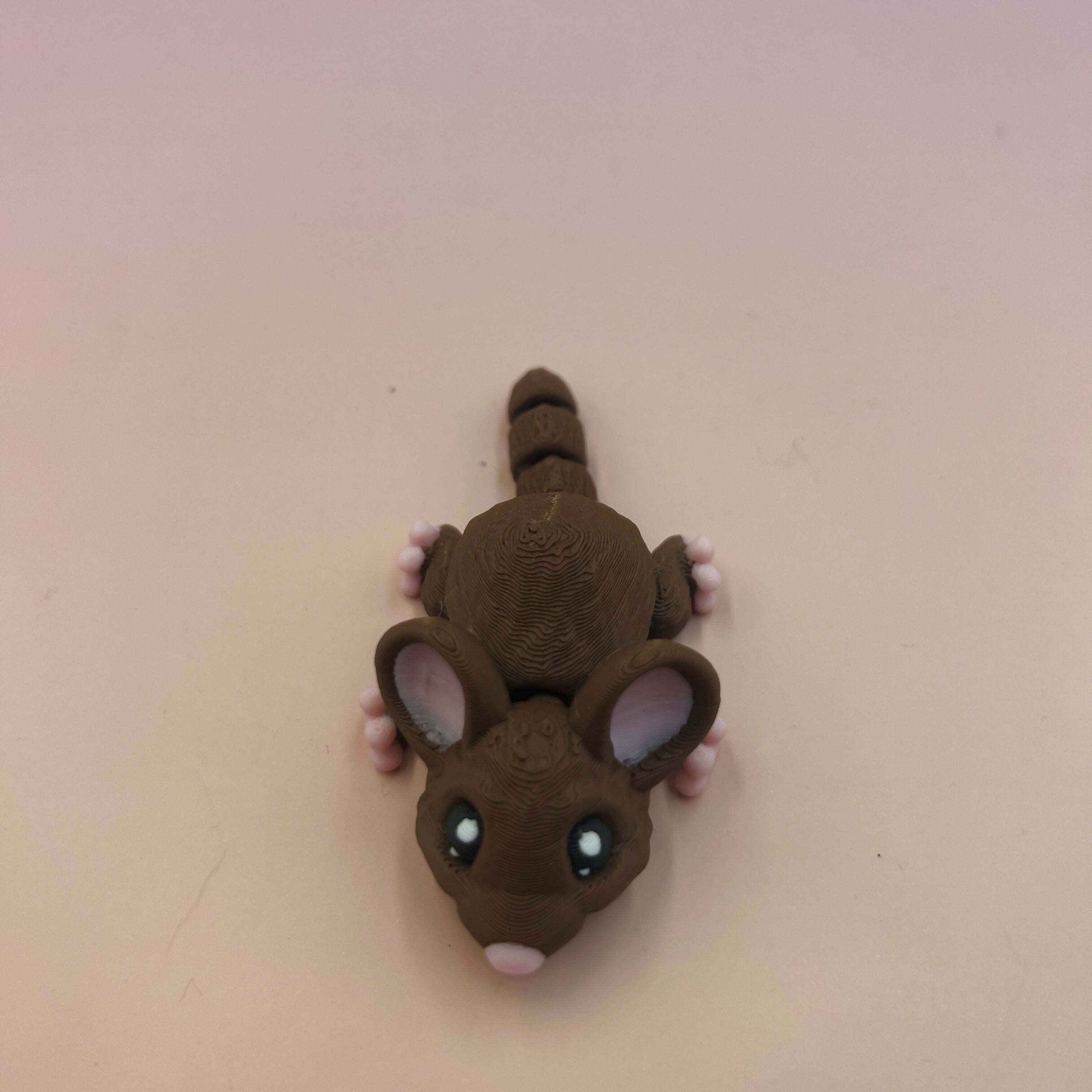 3D Printed SMALL: Articulated Sensory Fidget Animals friends Mice 8cm