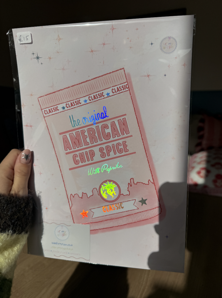 Hull Chip Spice Print