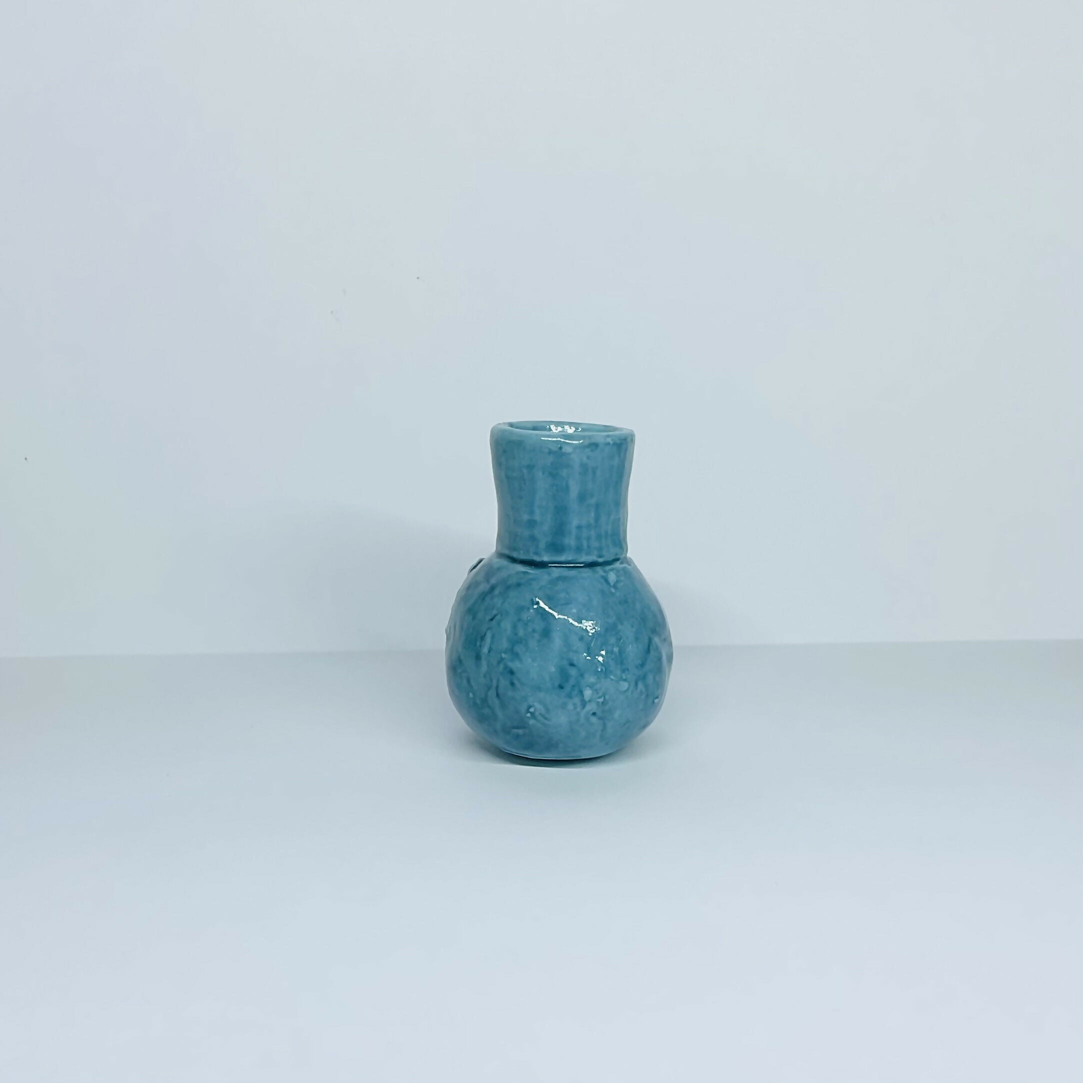 Tiny Blue Vase