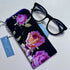 Glasses Case - Dark Floral