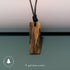 Natural Grain Wood Pendant