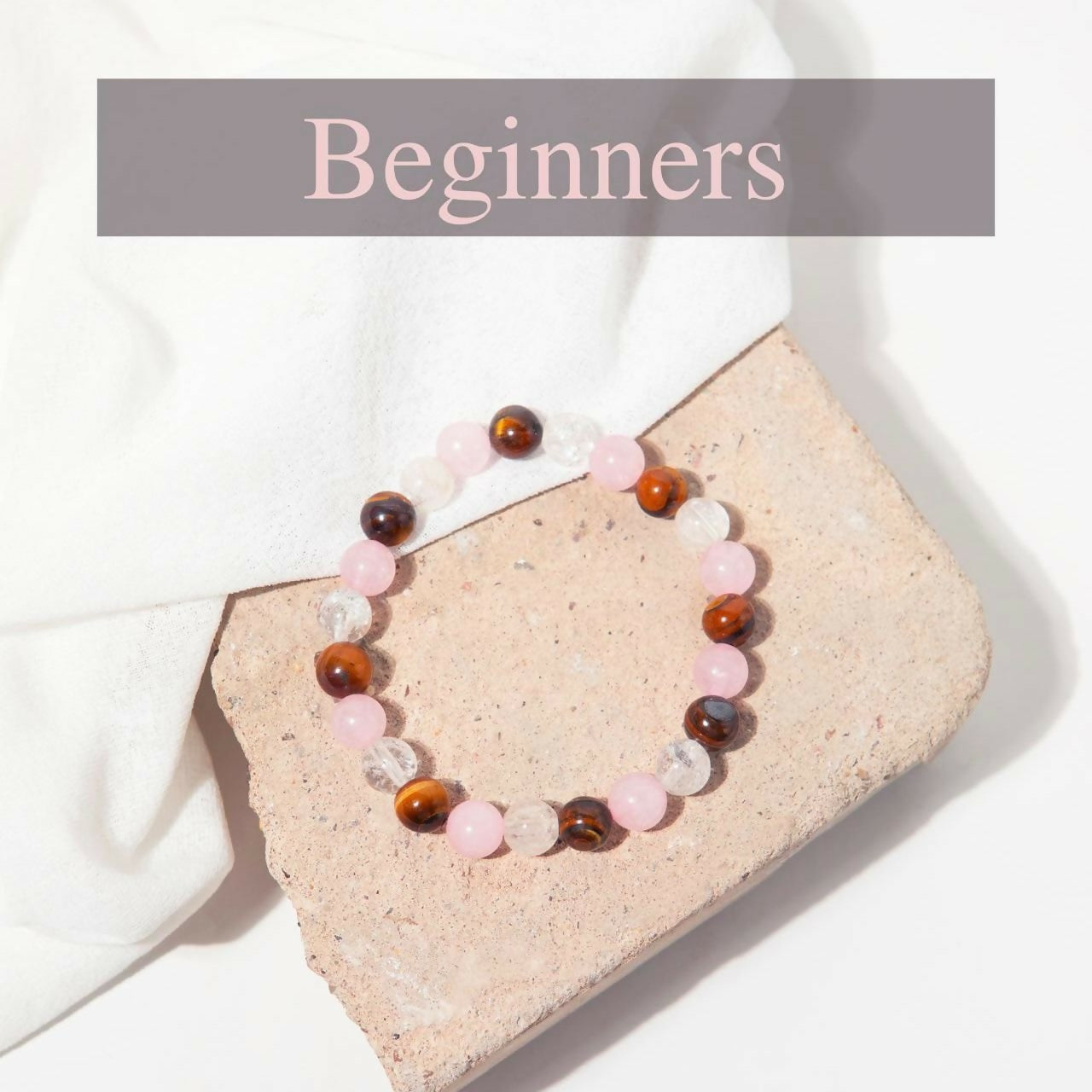 Beginners Crystal Bracelet- 8mm