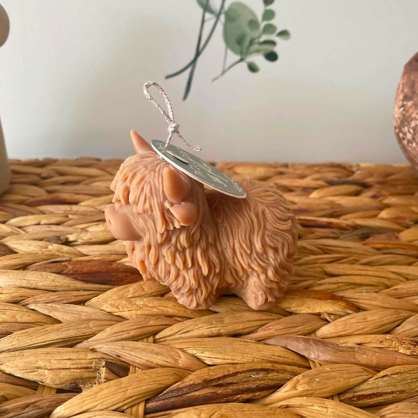 Highland Cow Candle