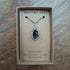 Whitby Jet Wire Wrapped Pendant