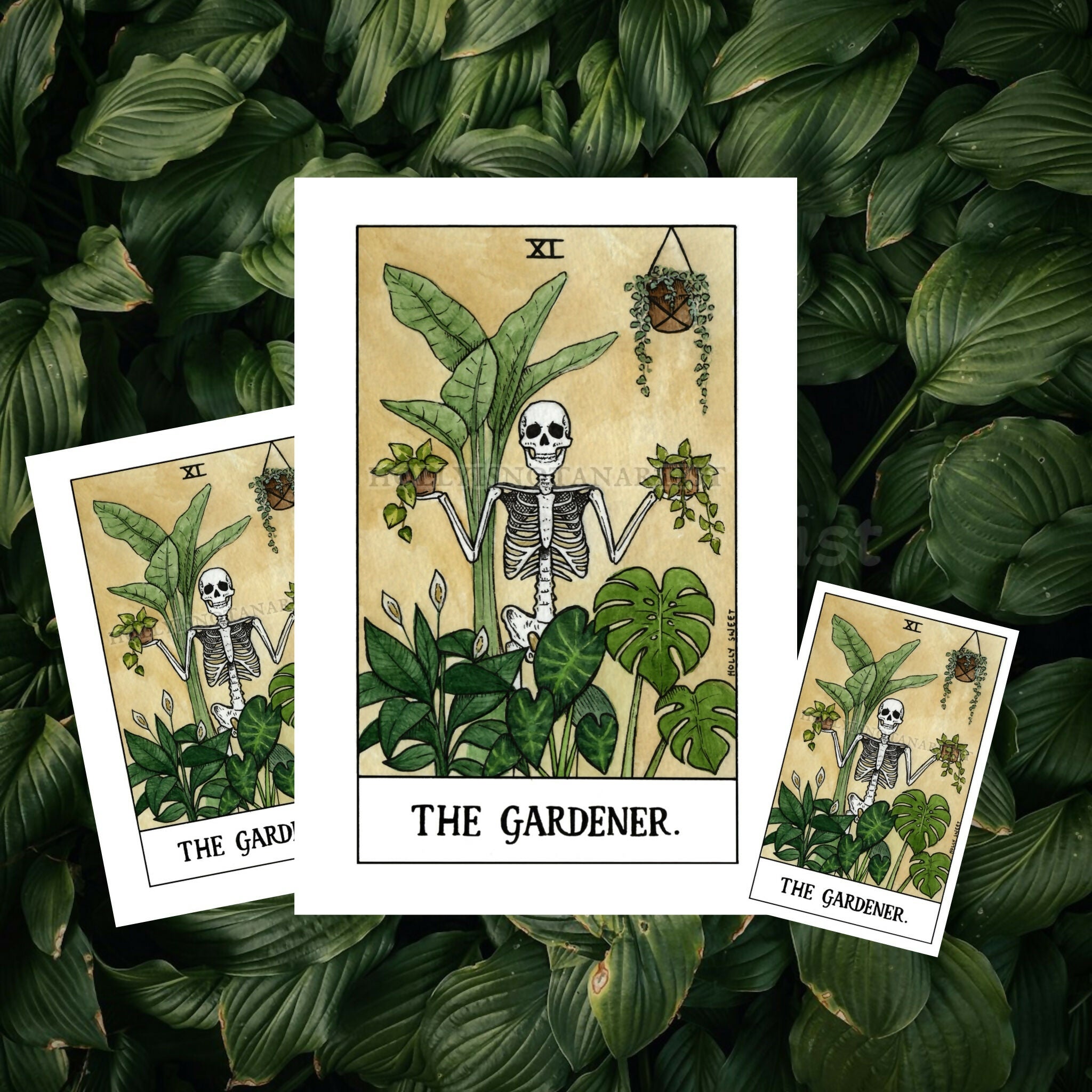 The Gardener A4 Print