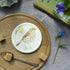 song thrush ceramic coaster