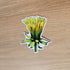 Watercolour Dandelion Flower Vinyl Stickers