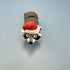 3D Printed SMALL: Articulated Sensory Fidget Animals friend Santa Raccoon 10cm