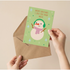 I Love You Snow Much Snowman Greeting Card