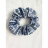 White & Blue Norwegian Christmas Hair Scrunchie