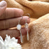 Sterling Silver Moonstone Drop Earrings