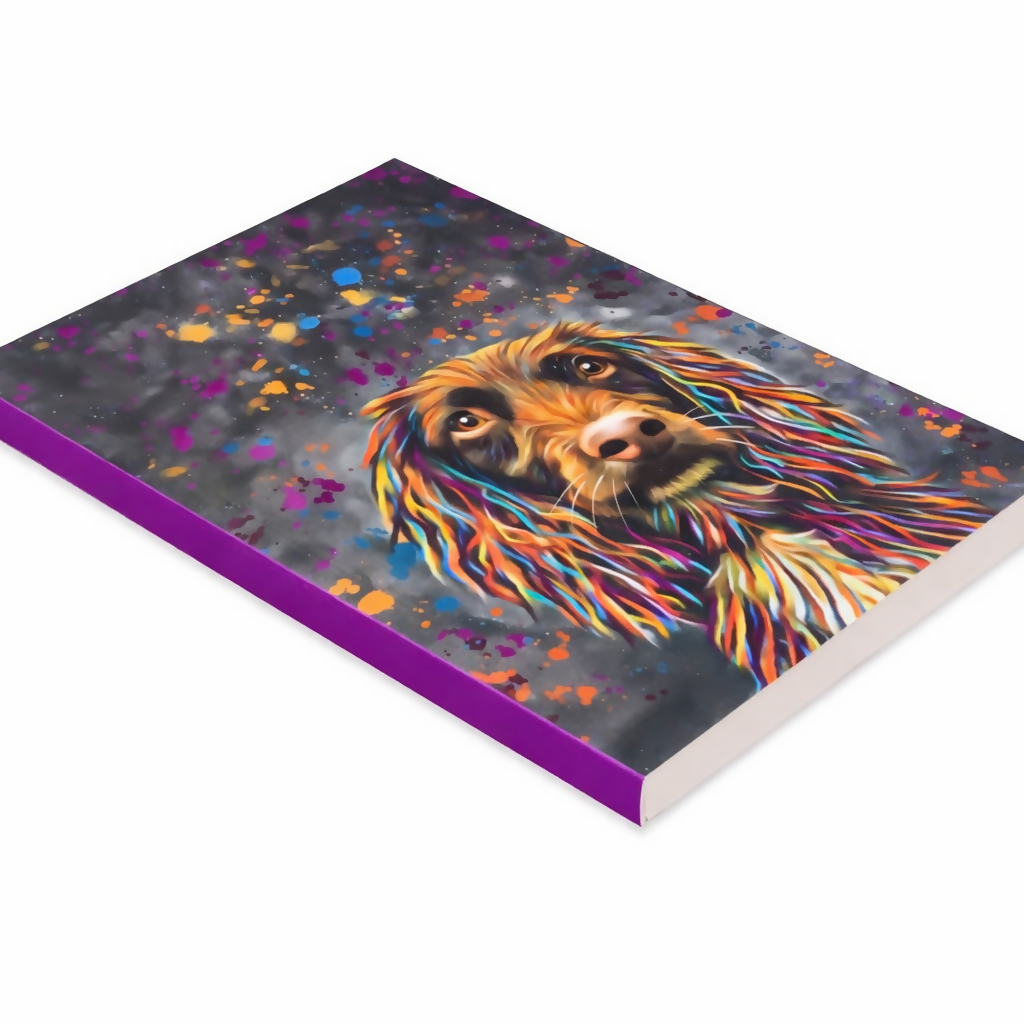 Cocker Spaniel Colour Splash Notebook