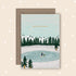 Ice Skating Christmas Card