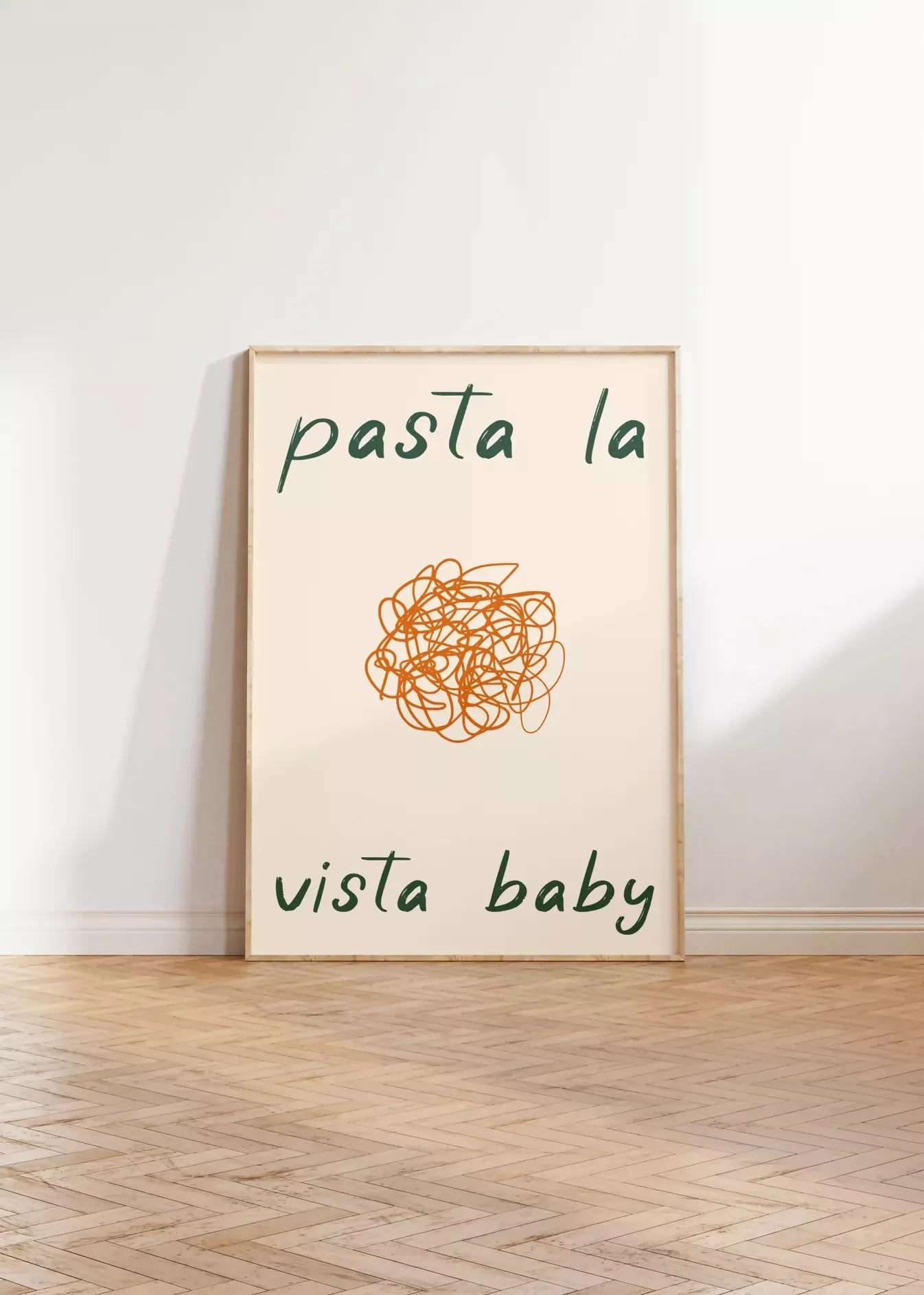 PASTA LA VISTA WALL ART PRINT