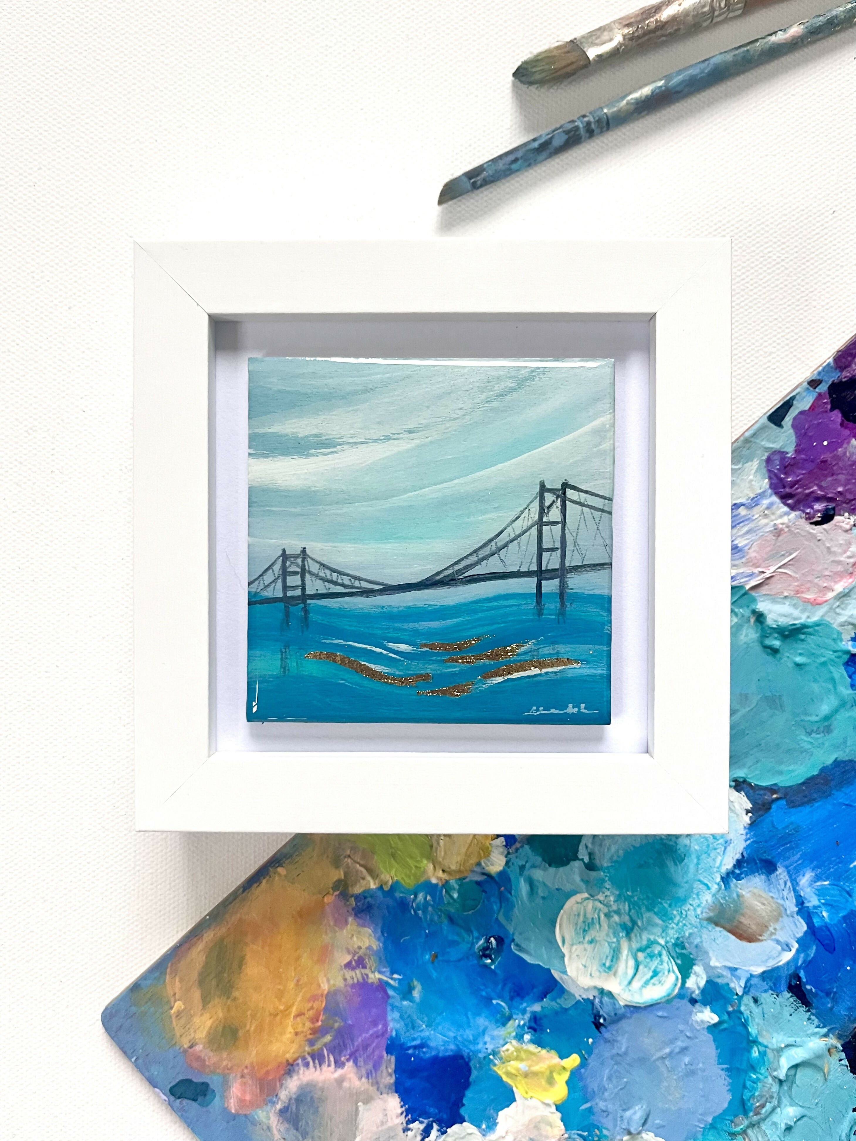 Mini Blue Humber - Original Painting
