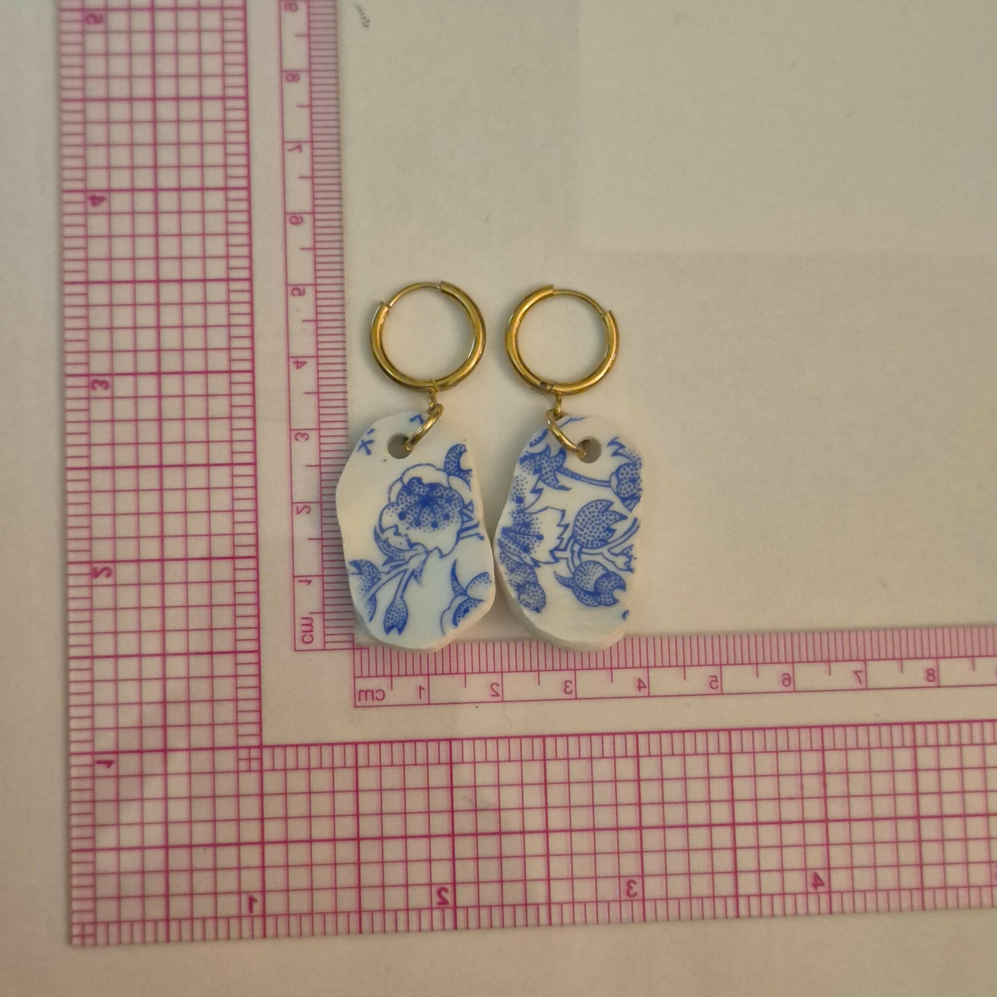 Recycled Ceramic Earrings