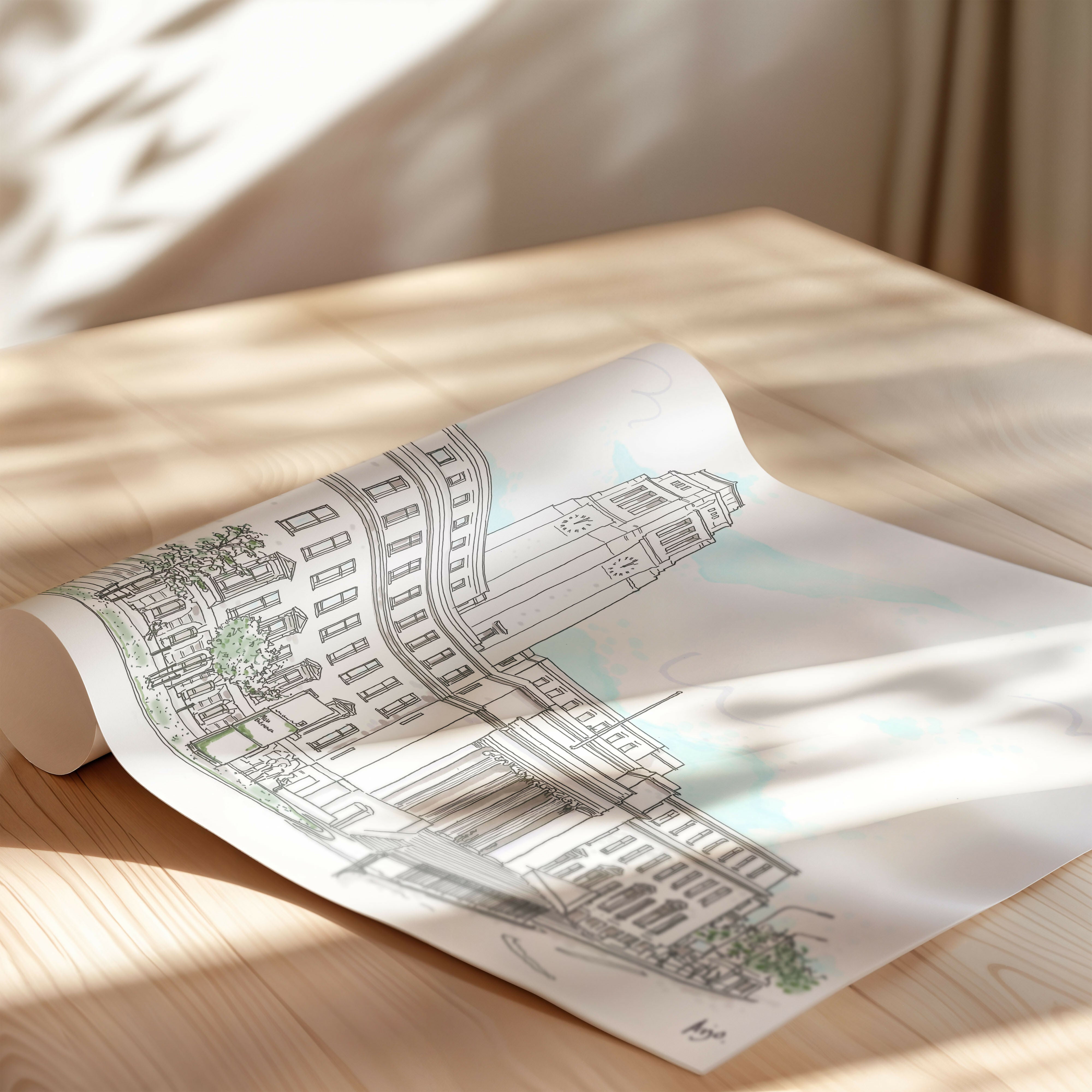 PARKINSON BUILDING UNIVERSITY OF LEEDS PRINT