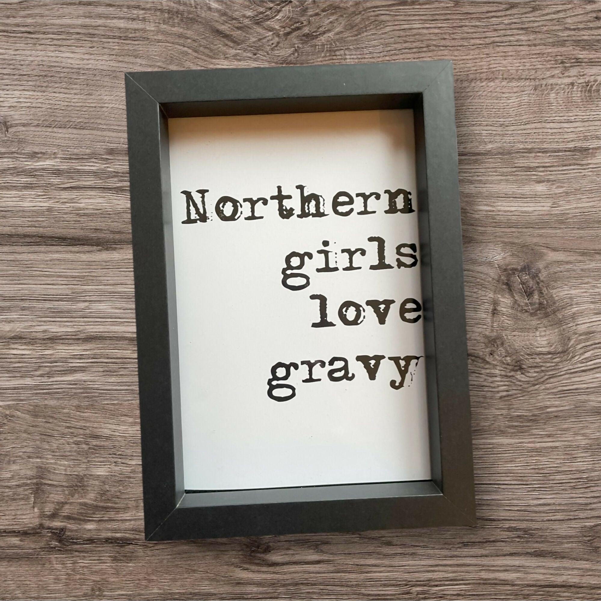 Framed A6 Gravy Plain