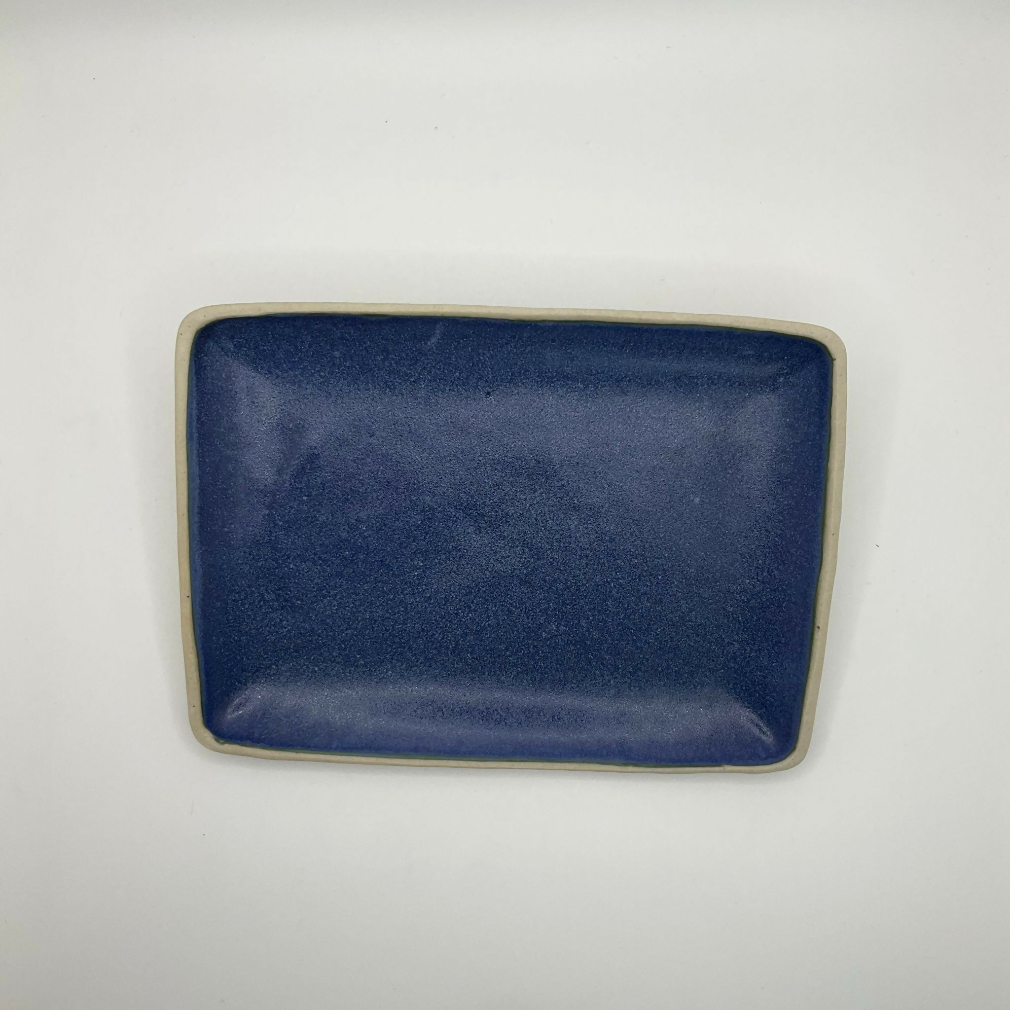 Blue Small Rectangle Plate