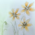 'Acidanthera & Snowdrop' Original Mixed Media Painting