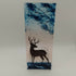 Fused Glass Silhouette Stag Tealight
