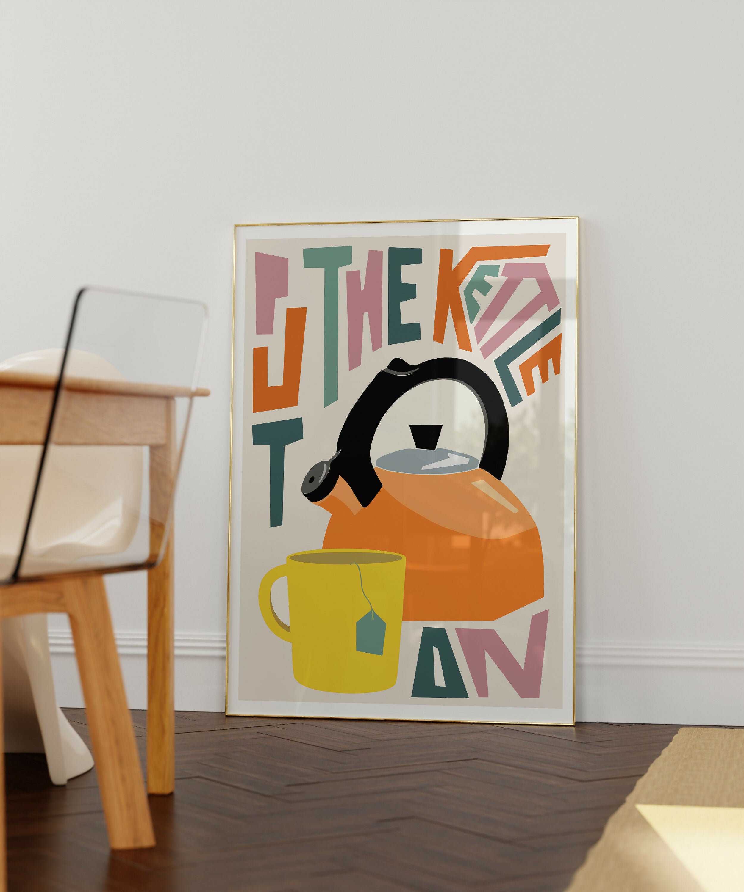 Put the Kettle On Art Print