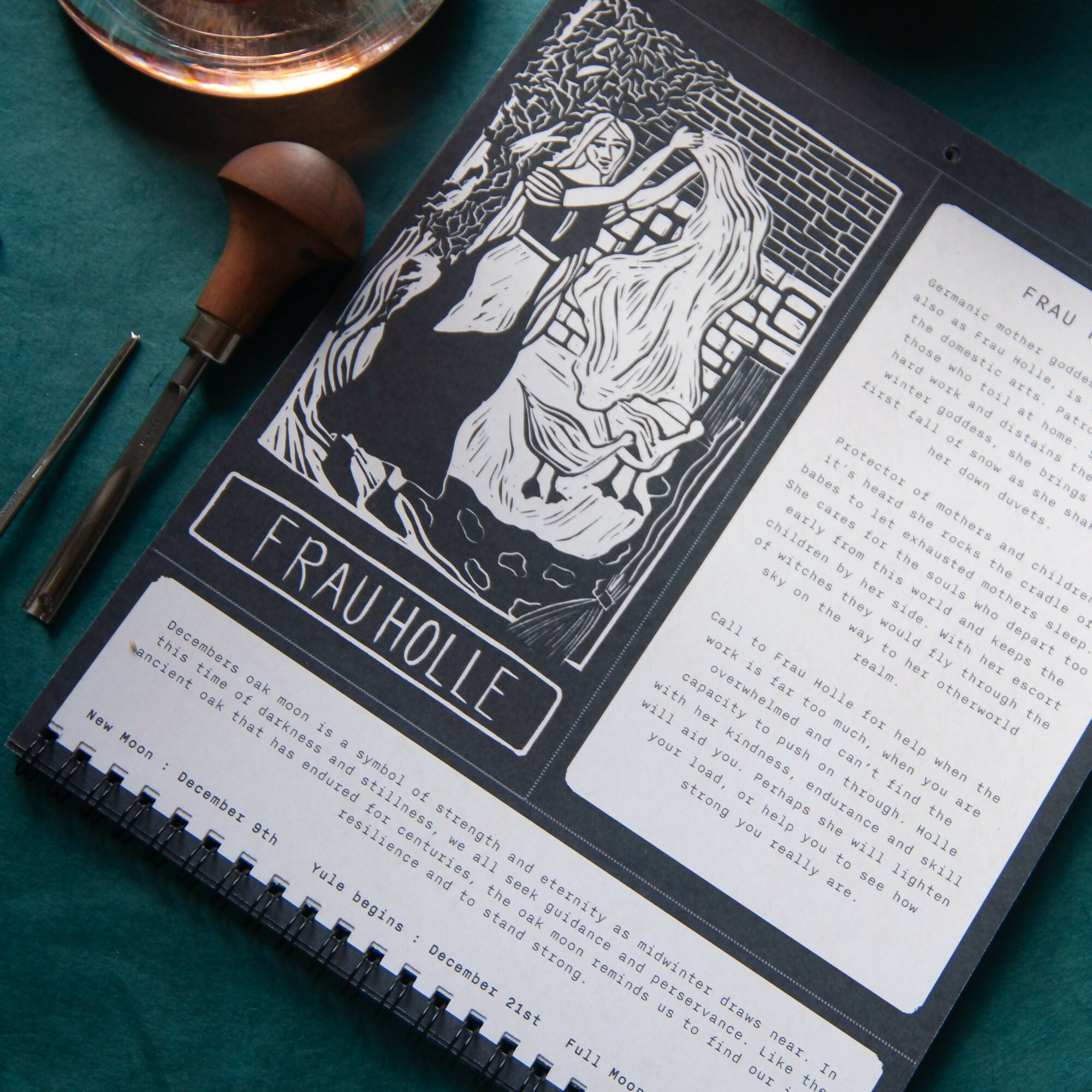 SACRED WITCH WALL CALENDAR 2026