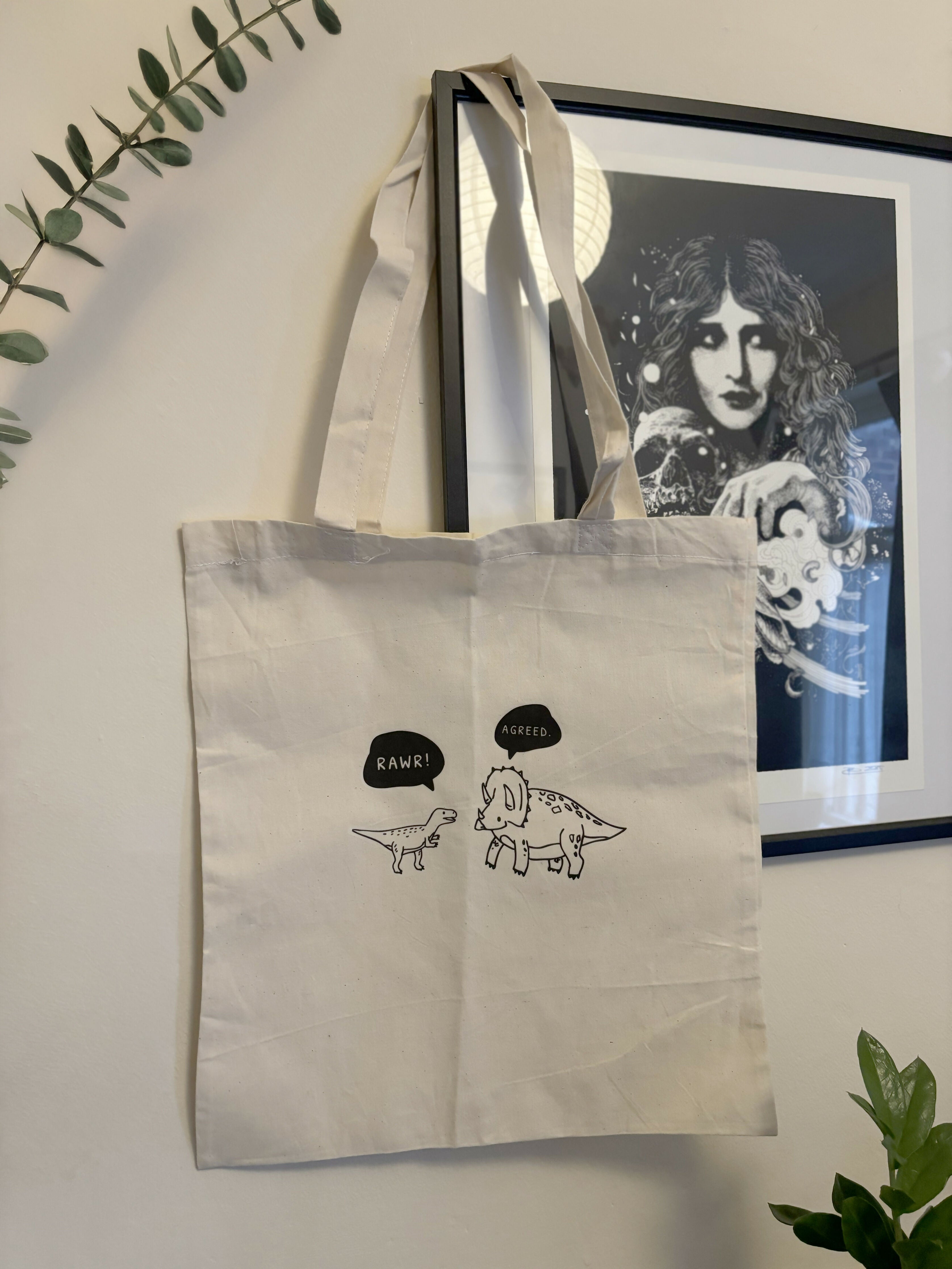 Roarsome Dinosaur Tote Bag