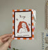 Virgo Starsign A6 Print