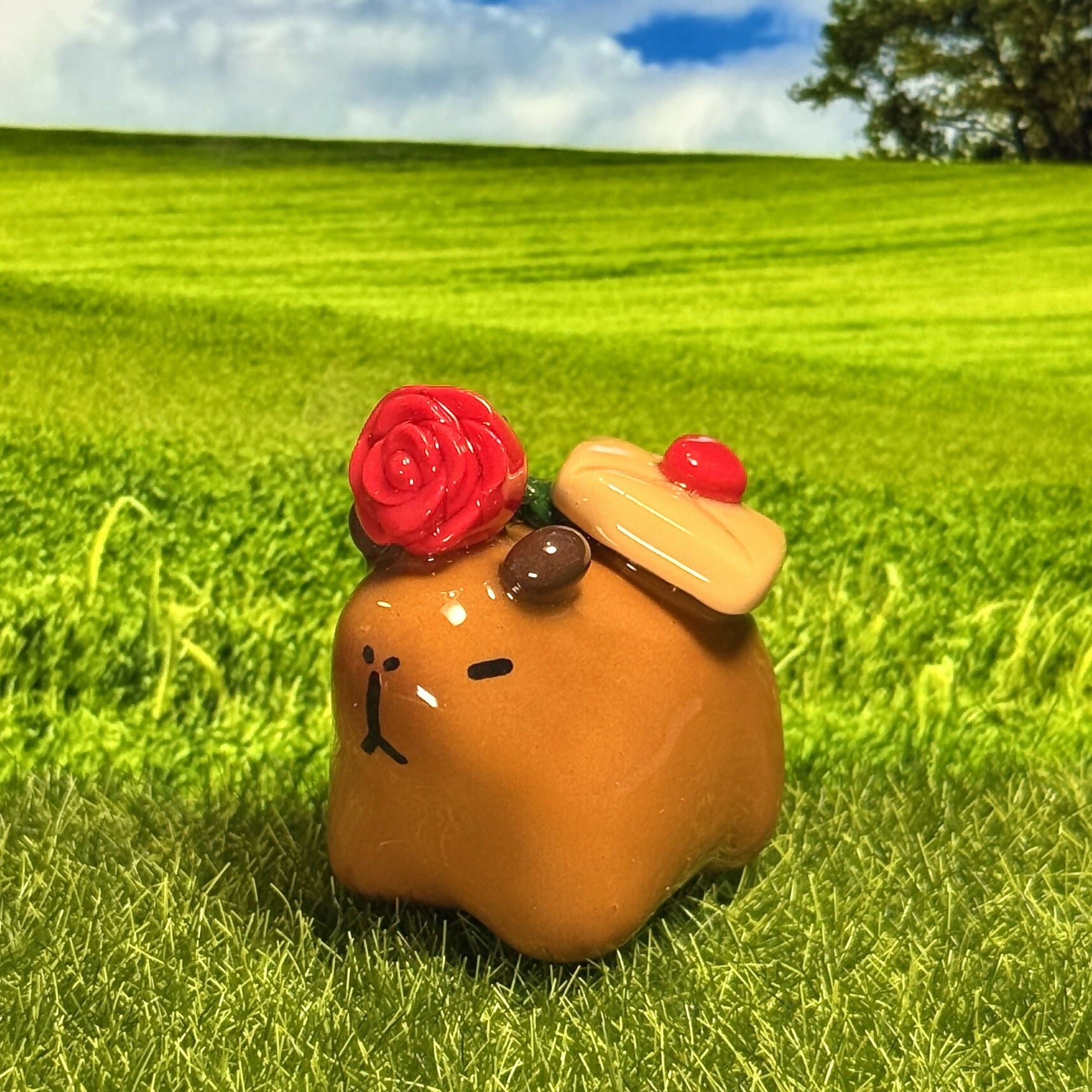 Capybara Lover Figure