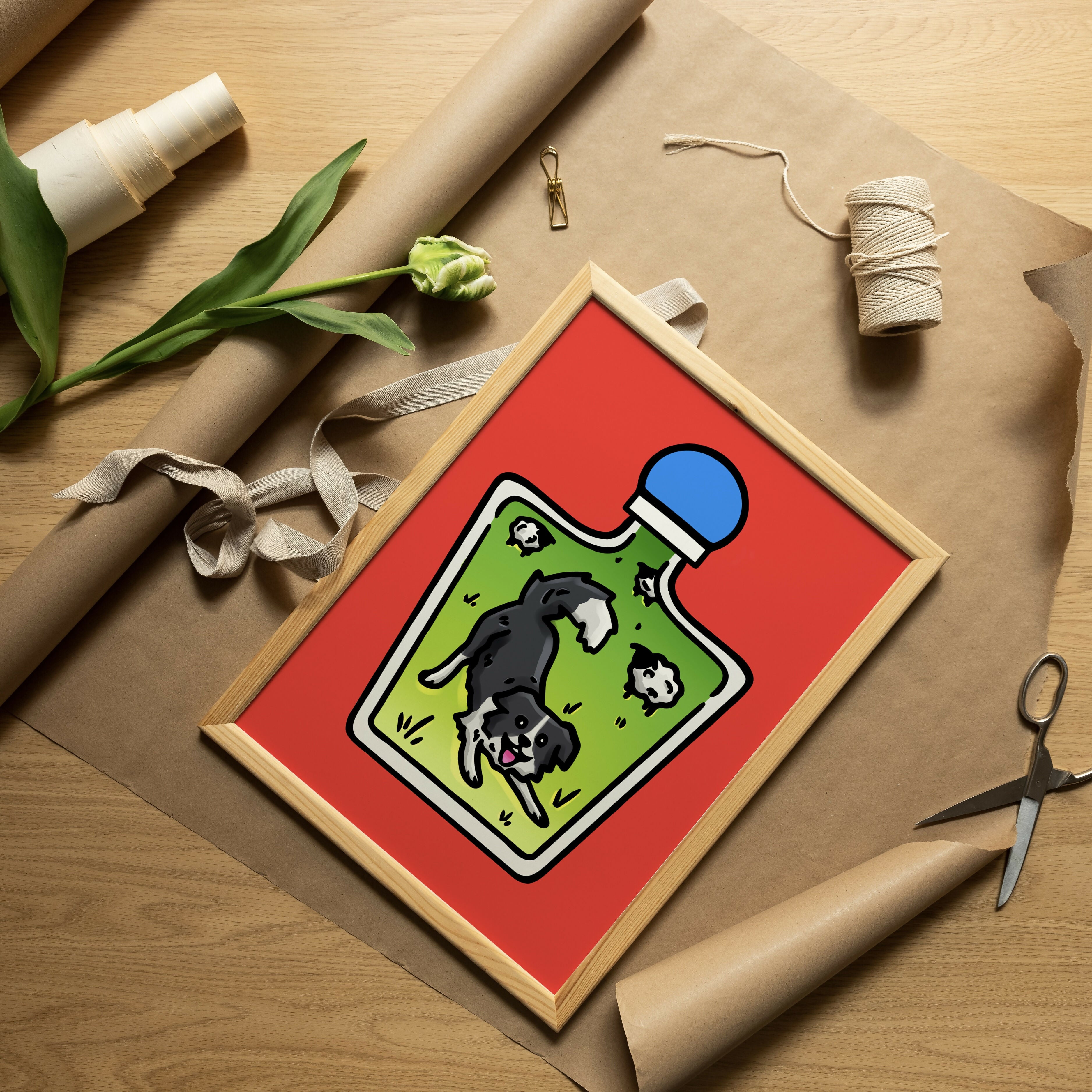 Prints - Border Collie
