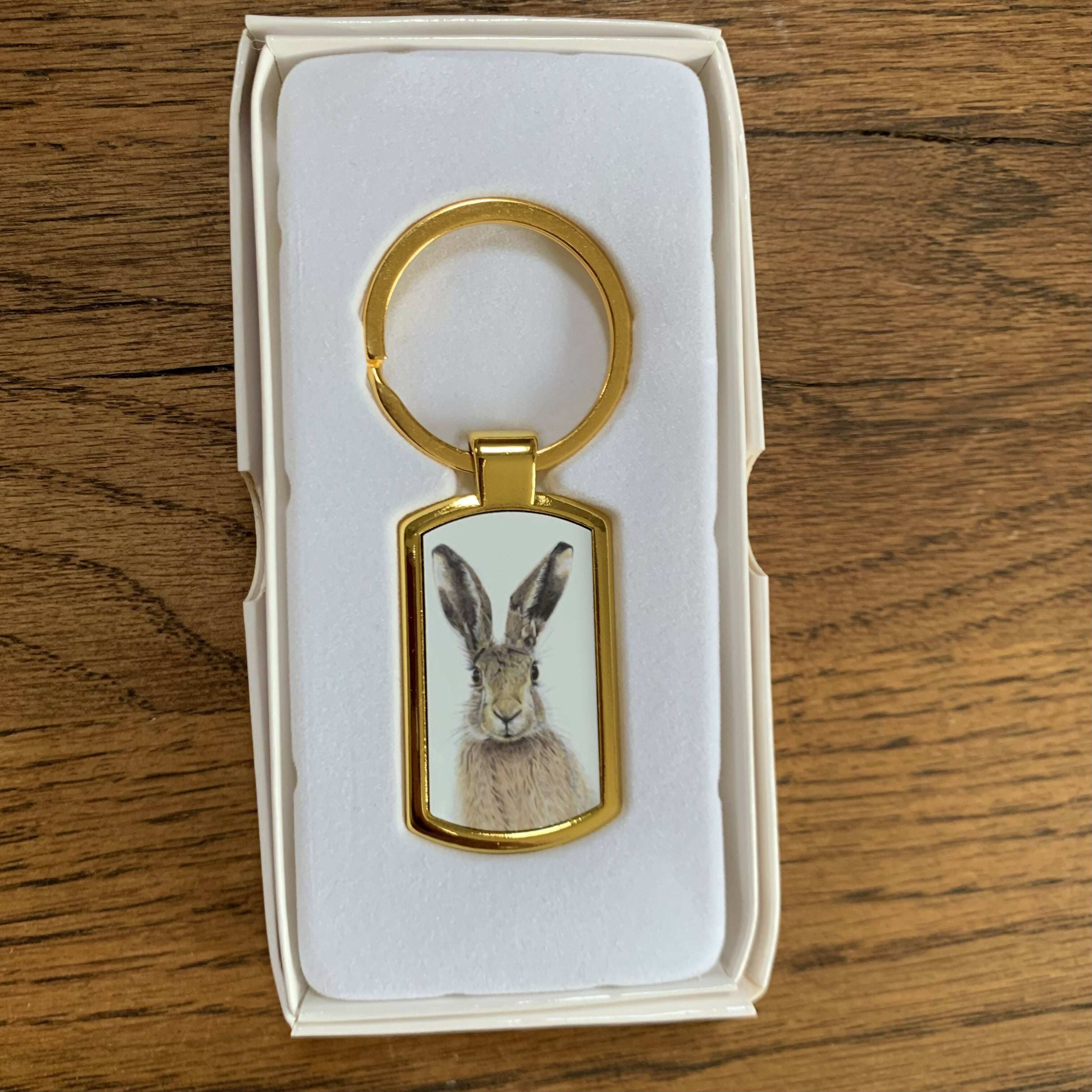 Hare Keyring