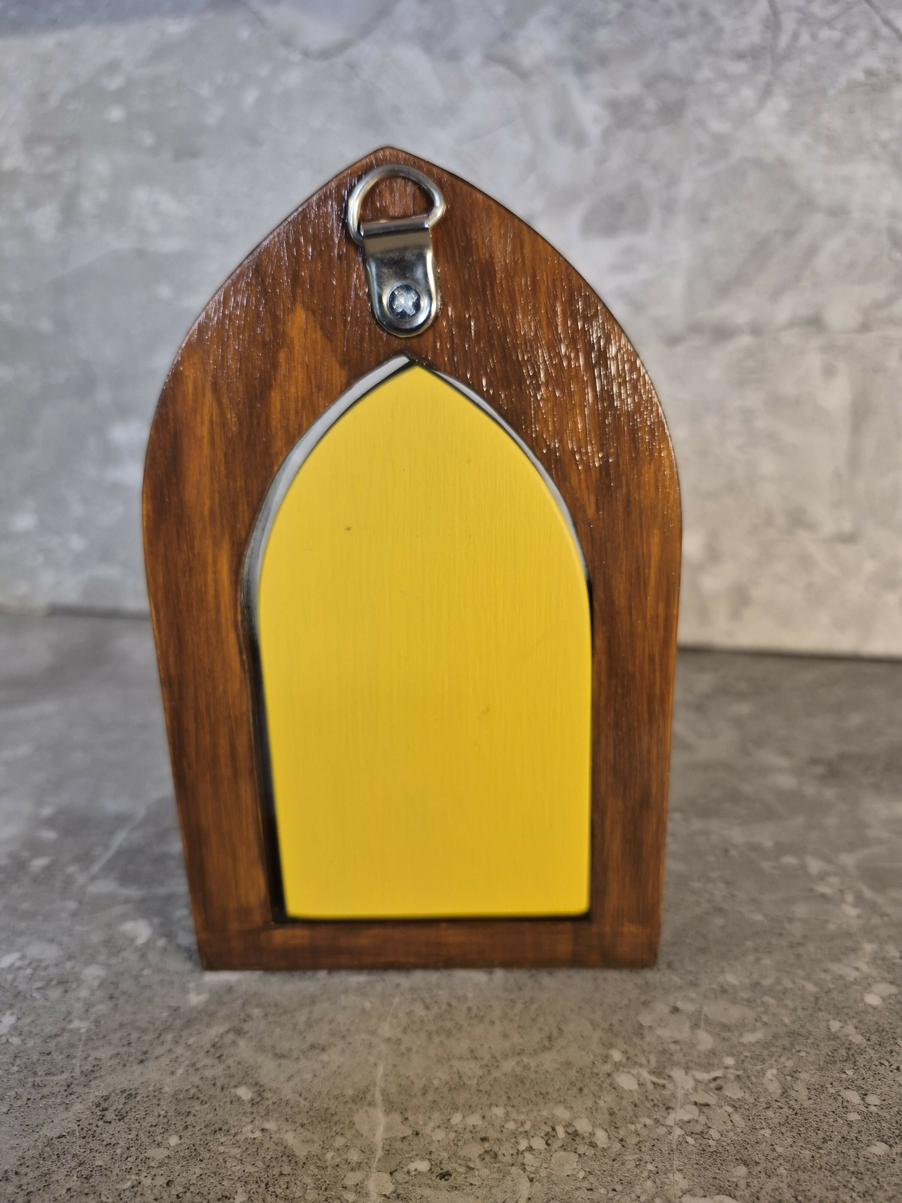 Handcrafted Opening Wooden Arch Fairy Door