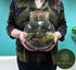 Round Light Up Terrarium