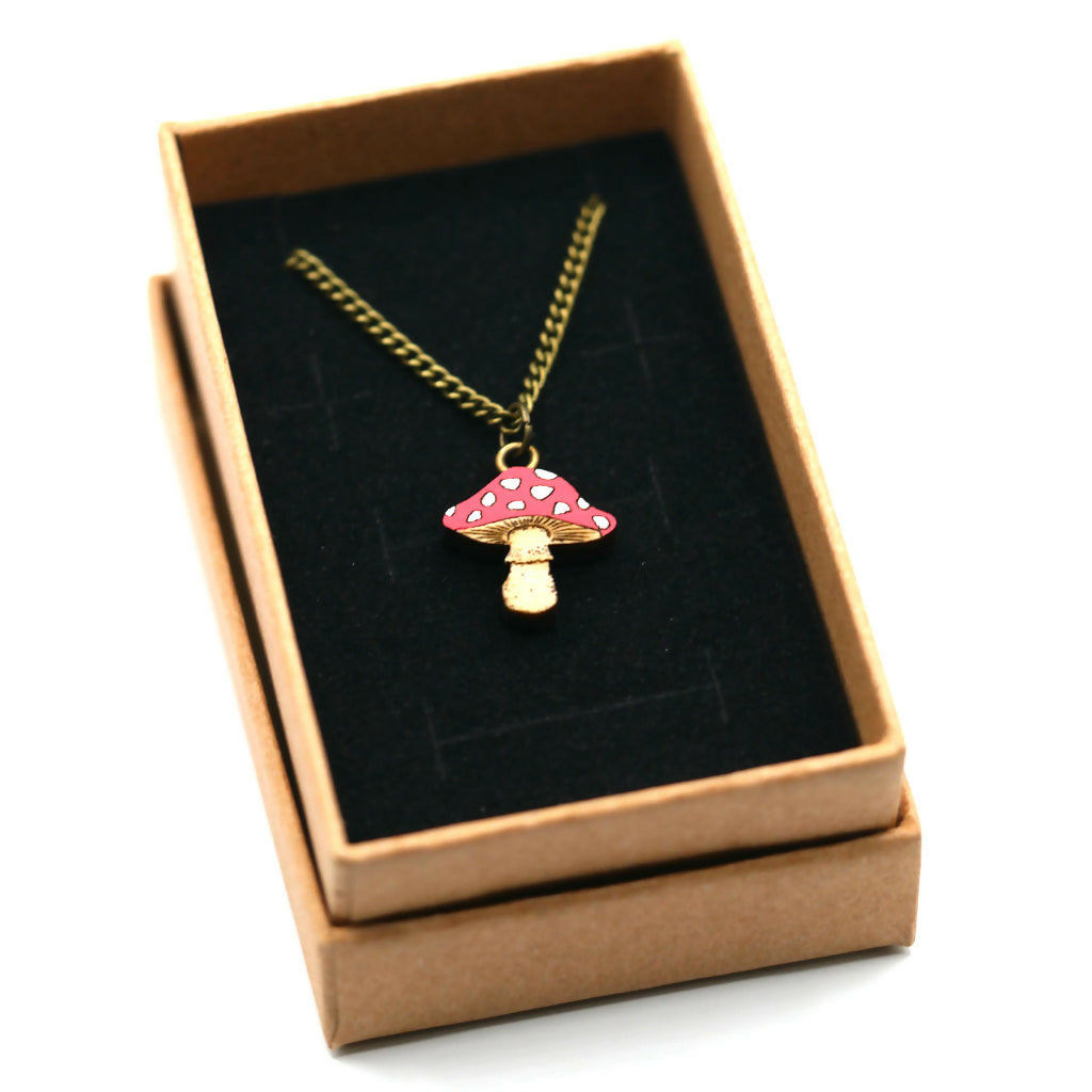 Toadstool Necklace