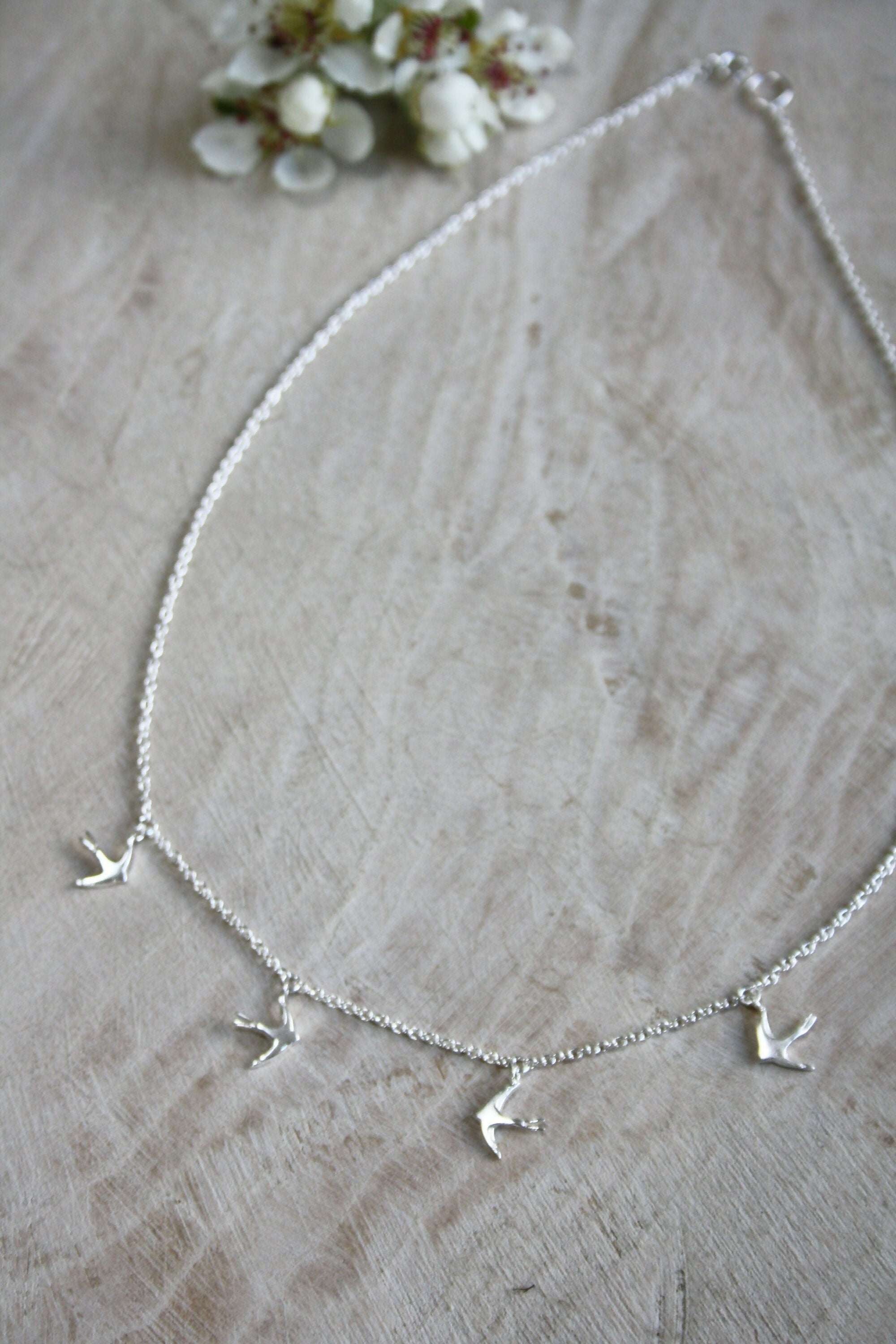 Large Swallow Necklace