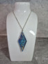 Unique Hand Made Double Sided Diamond Shaped Pendant