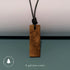 Natural Grain Wood Pendant